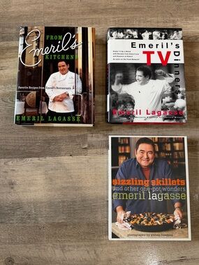 Emeril Lagasse Cookbook Set of 3